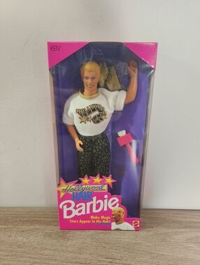 Vintage 1992 Mattel Hollywood Hair Ken Barbie # 4829